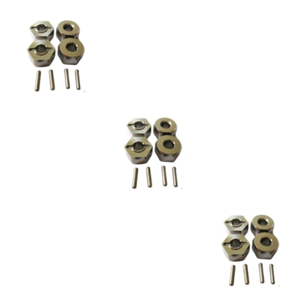 1/2/3/5 4MM hjulfäste för 1/14 LC larvband Hög precision 4MM titanium color 3Set