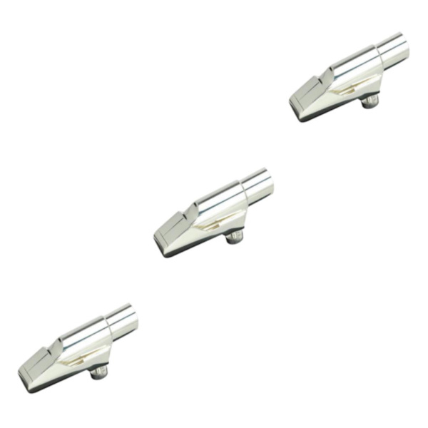 1/2/3/5 Nybörjarvänlig altsaxofonmunstycke med Silver Size 5 3PCS