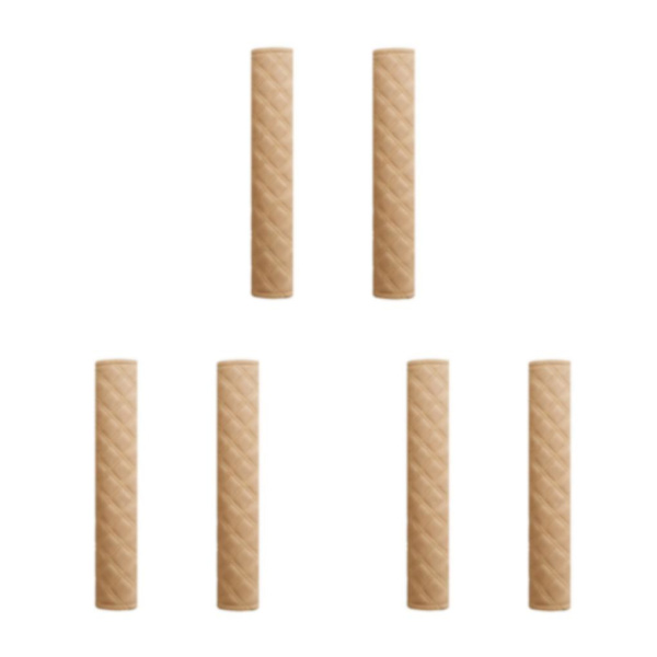 1/2/3/5 2 stycken Supermjuka, mjuka bilkåpor Ingen blekning Ingen fällning beige 33CM 3Set