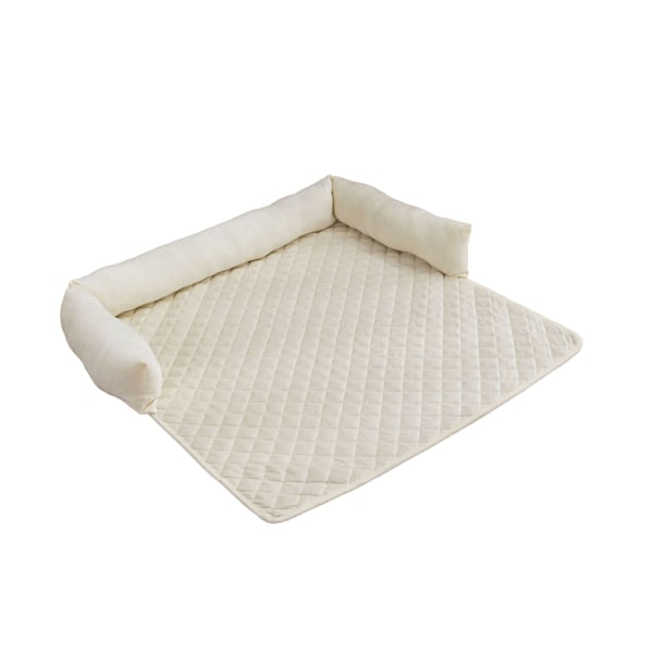 Hushållsvinter Pet Plysch Mat Soffa Soffunderlag Medium Animal Beige 90x120cm