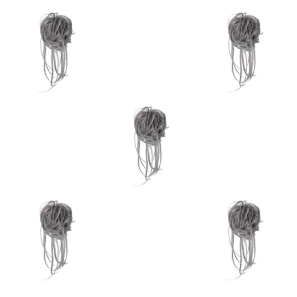 1/2/3/5 Fiber hästsvansbulle Multipurpose Frisyr Viktigt för 6/60b 5Set
