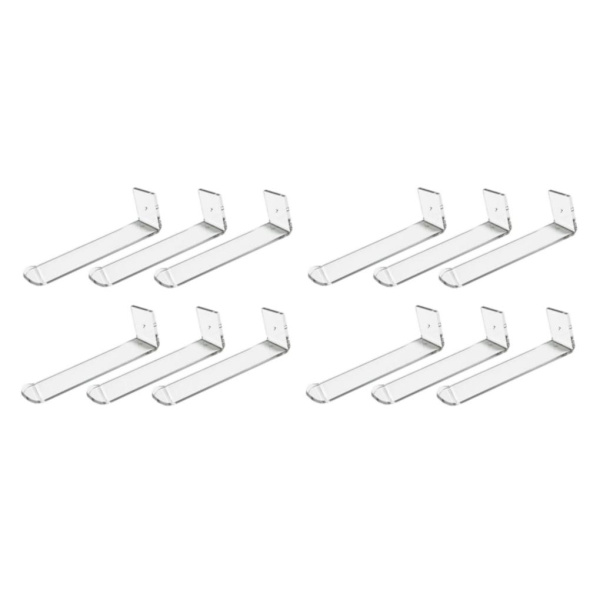 1/2/3 6st/ set Pannbandshållare Robust och transparent akryl 2Set
