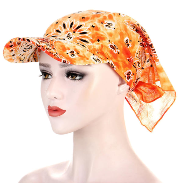 1/2/3/5 Sun För Shield Hooded Balaclava Bandana Pannband Cap Orange 70x46cm 1Set