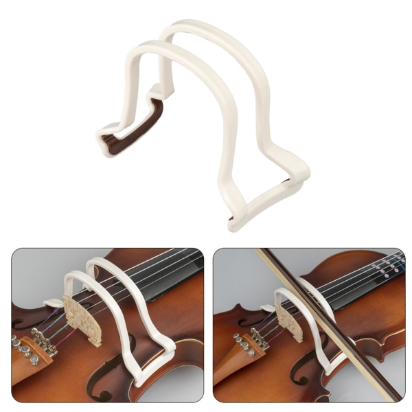 1/2/3 Violin Bow Collimator Adjuster Effektivt träningsverktyg för white 1 Pc