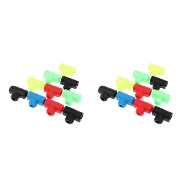 1/2 10 st silikon fiskekopplingar Clip Accessaries for Line 2Set