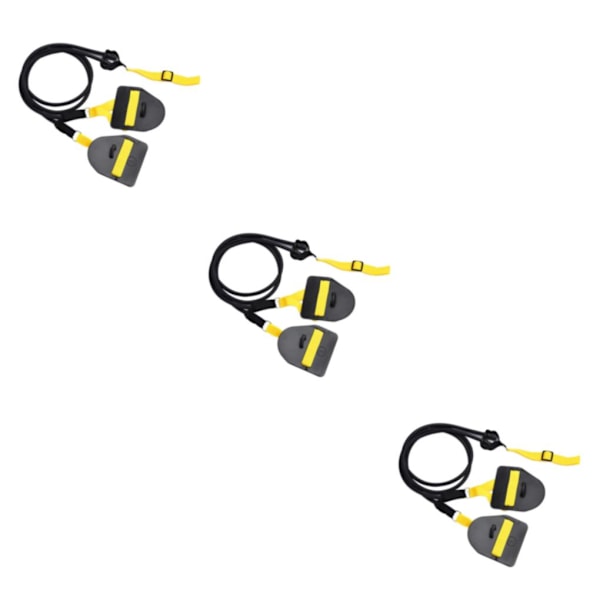 1/2/3/5 Motståndsband för simning För Armtränare för För Black 60lb 3PCS