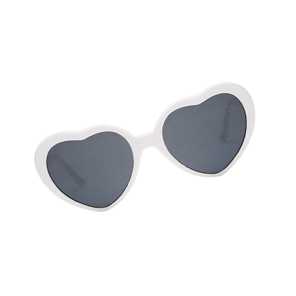 1/2/3/5 Effektglasögon Light at Night Beautiful Love Heart White 14x6x13cm 1Set