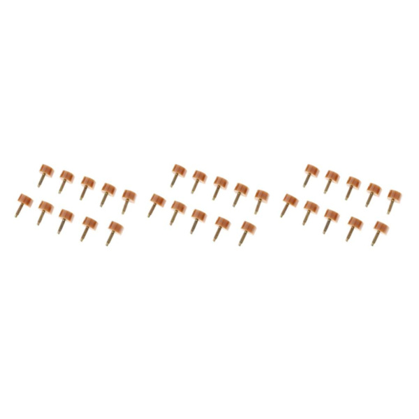 1/2/3/5 Högklackade spetsar Kranar Skoreparationsbyte Apricot Fine 10mm 10mm Thin Pin 3Set