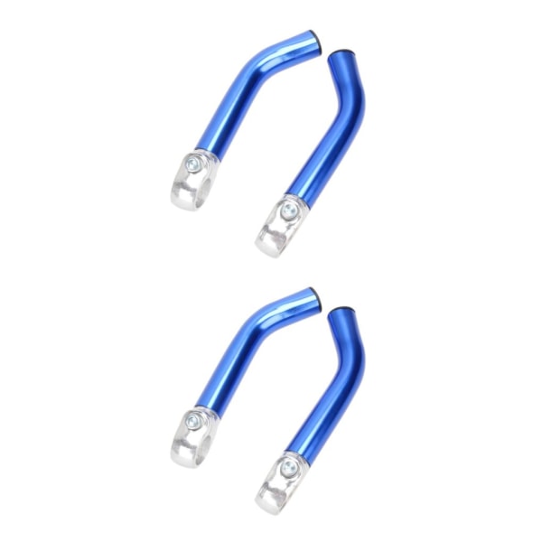1/2/3/5 Anti-slide Bike Color 3 Deputy Grips - Aluminiumlegering blue 2PCS