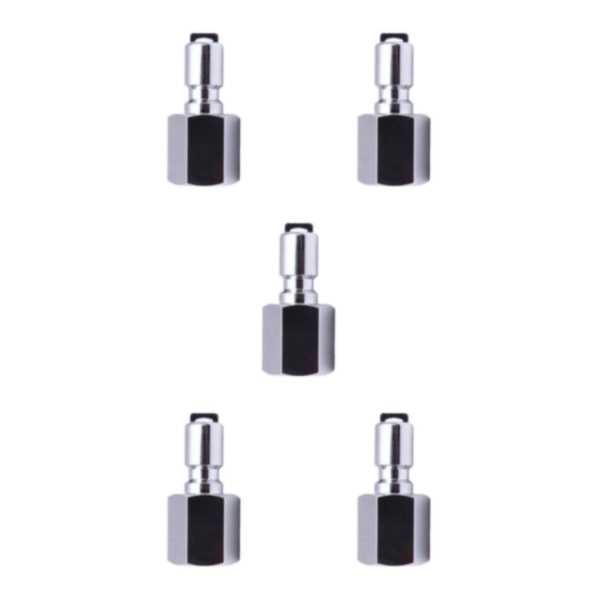 1/2/3/5 dykregulatoradapter 8/3-24 kvinnlig snabbkoppling 5Set