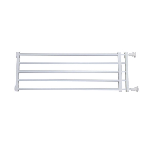 Bärbar infällbar sällskapsdjur hund grind skydd barn uteplats trädgård white Height 24cm