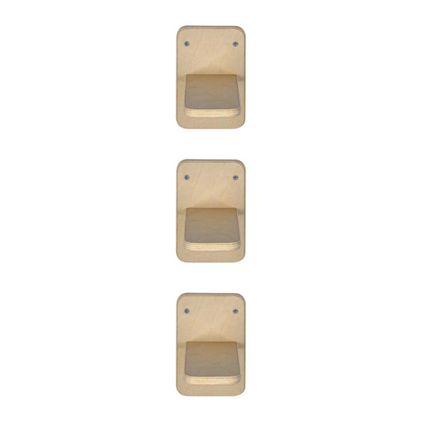 1/2/3 Cat Stairway Väggmonterad plattform Stege Cat Climbing Wall Mounted 12 x 19 x 19cm 3Set