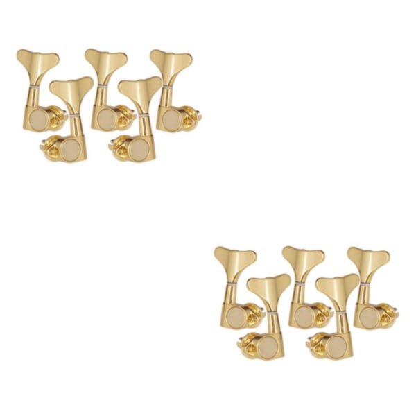 1/2/5 5 delar förseglad växel Elektrisk bas Tuning Pegs Tuners 2Set