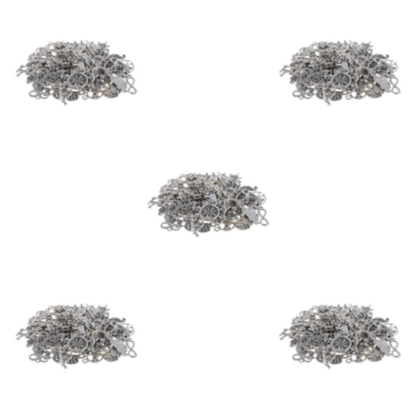 1/5 100 bitar blandade många stil DIY halsband armband 5Set