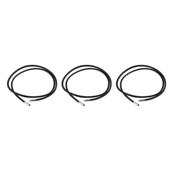 1/2/3 gör-det-själv armband halsband sladdar Vax rep sträng för smycken 3Set