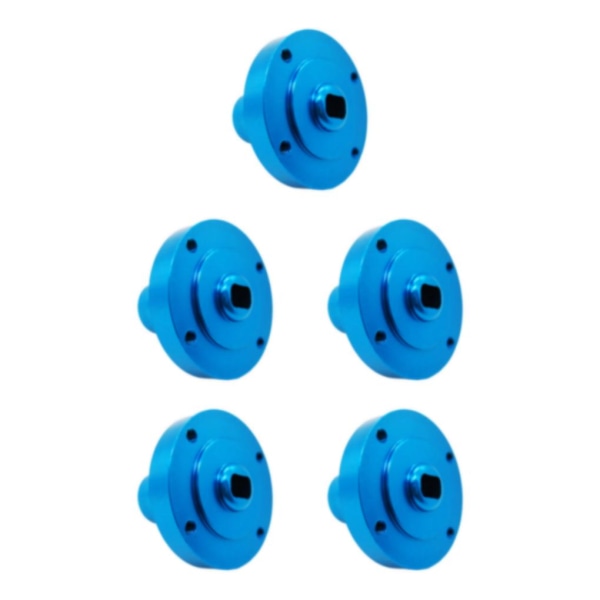 1/2/3/5 aluminium Diff direktaxel Diff- case för 1/10 AXIAL SCX10 Blue 5Set