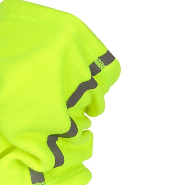 1/2/3 halsdamask Andas vindtät fiskescarf Fluorescent Green 25x30cm 1Set