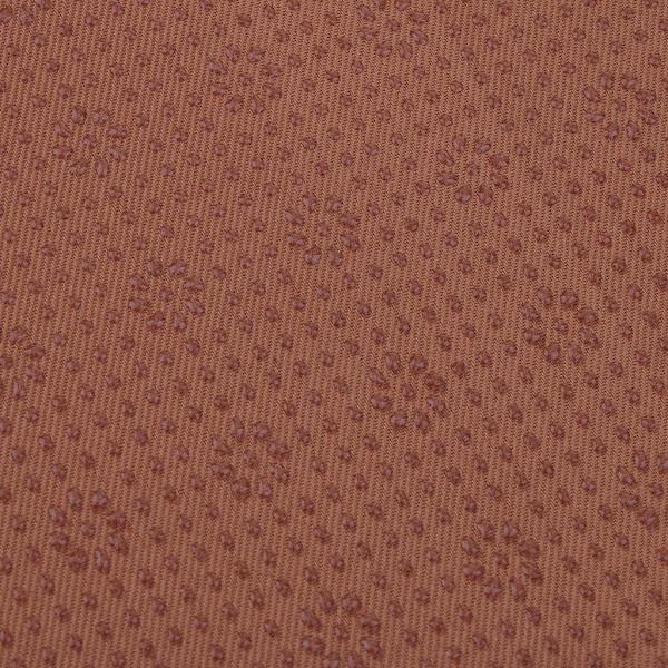 1 meter anti-sladd design polyester gabardin tyg för kudde Brown 100x150cm