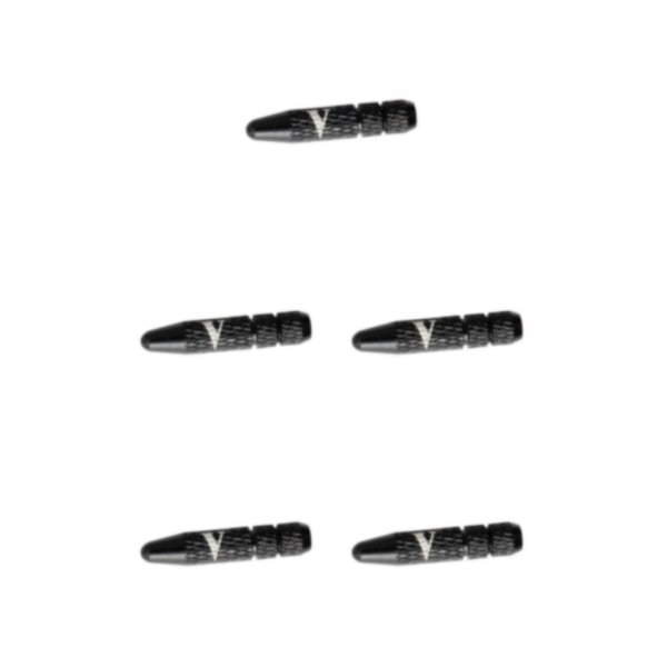 1/2/3/5 Bike Cable End Cap För Bicycle Ends Crimps Ferrules Shifter Black 18.4x3.7mm 5Set