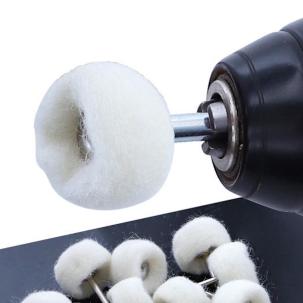1/3/5 Ullpoleringskulhjul För Buff Wheel Polerskiva Style B 1Set