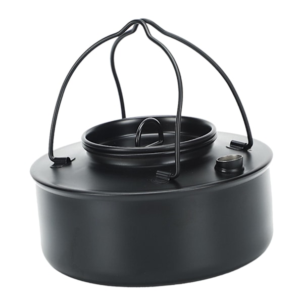 1/2 Utomhus te Kaffekanna Tekanna Camping Vattenkokare för vandring 0.9L 1 Pc