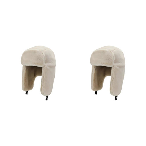 1/2 polyester skidhatt hållbarhet och utsökt hantverk vinter beige 2Set
