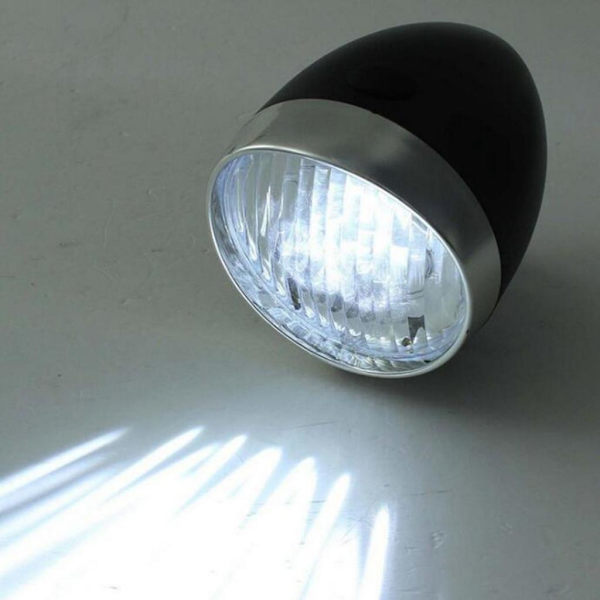 1/2/3 Bike Light Set, Super Bright 3 LED För Cykelfront Black 9.5 x 7cm 1Set