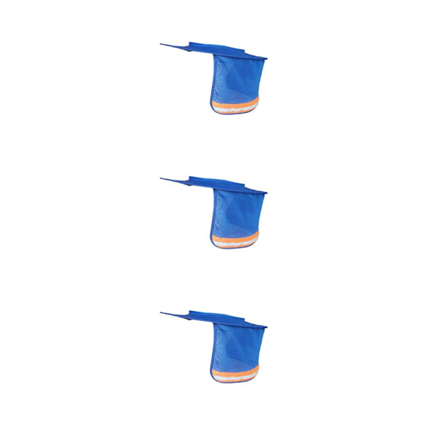 1/2/3 Hard Hat Sunshade Neck För Shield Neck Sun Shade Blue 47x41cm 3Set