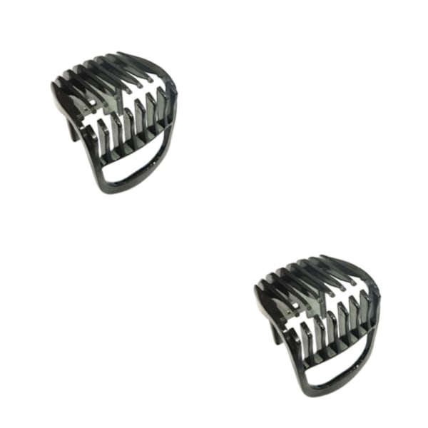 1/2/5 svart professionell för skäggtrimmer Kamfäste Kam 2Set