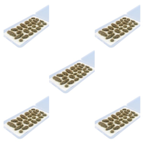 1/2/3/5 25x Simulation Cluster För Grass for Train Scenery Autumn Green 6mm 5Set