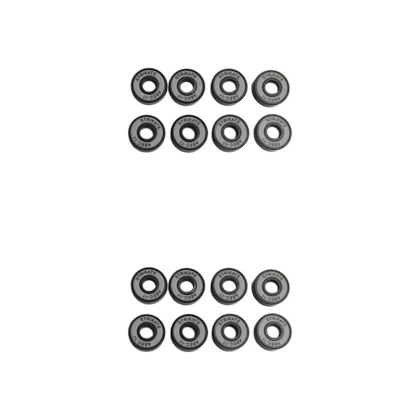 1/2/3/5 8st Skateboardlager 8mm Precision Storlek ABEC-11 för Gray 22mm 2Set