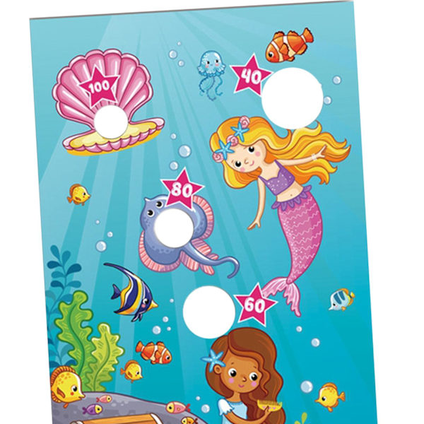 1/2/3 Återanvändbara speluppsättningar Banner Friends Interaction Toss Game Style D 1Set