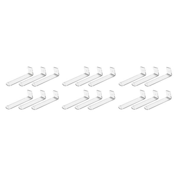 1/2/3 6st/ set Pannbandshållare Robust och transparent akryl 3Set