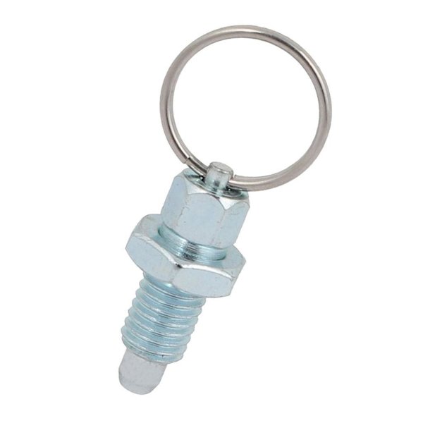 1/2/3/5 Heavy-Duty indexkolv med användarvänlig ringdragning M16-8 Galvanized Steel 1 Pc