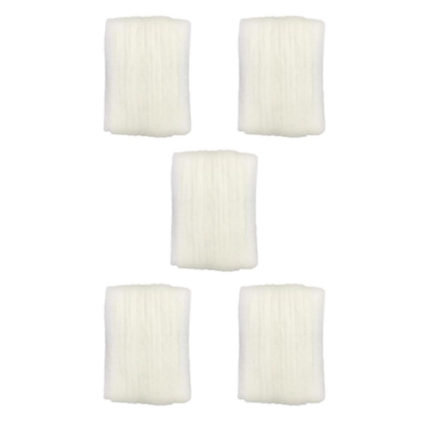1/3/5 Löslig Pva Mesh Bait Storage Bag Tackleutrustning White 37mm 5Set