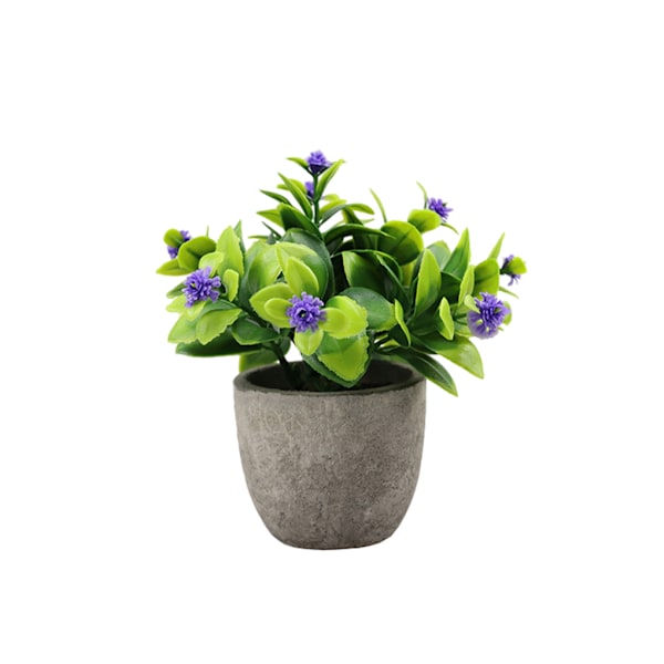 1/2/3 Plast Realistic Artificiell Suckulent Lågt underhåll newpurpl babysbreath 1Set