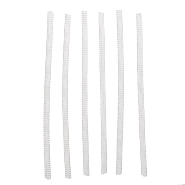 1/2/5 6 delar Ringstorleksjustering för lösa ringar Smyckesskydd Clear 6 Pcs 3mm A 5Set