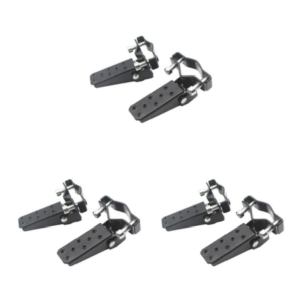 1/3/5 1 par motorcykel metall fotstöd pedaler 25-30 mm hopfällbar 3PCS