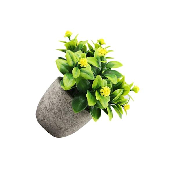 1/2/3 Plast Realistic Artificiell Suckulent Lågt underhåll newyellowbabysbreath 1Set