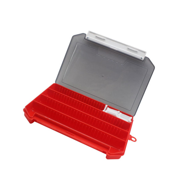 1/2/3 karp fiskeredskap Box organizer fiskepärlor Red 20.5x14.5x3cm 1Set