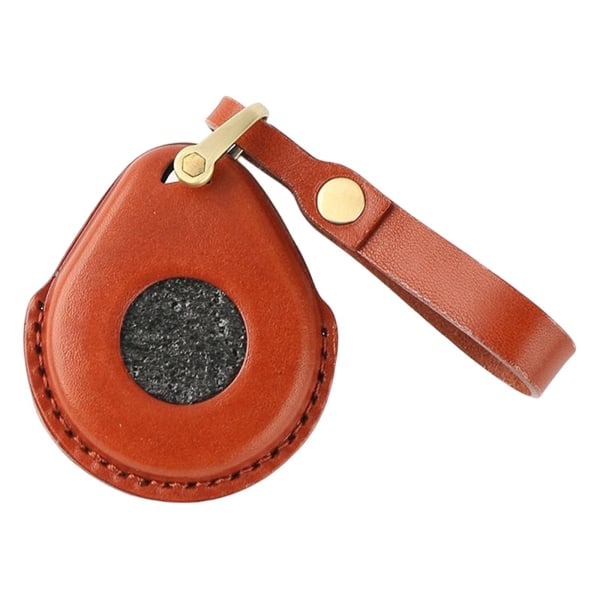 1/2/3/5 cover PU-läder Söt passform för motorcykelpojkvän Brown 5Set