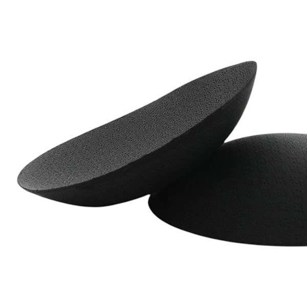 1/2/3 5 Par Dam BH Inserts Pads Mjuk baddräkt vaddering Black 13.5 x 10.5cm 1Set