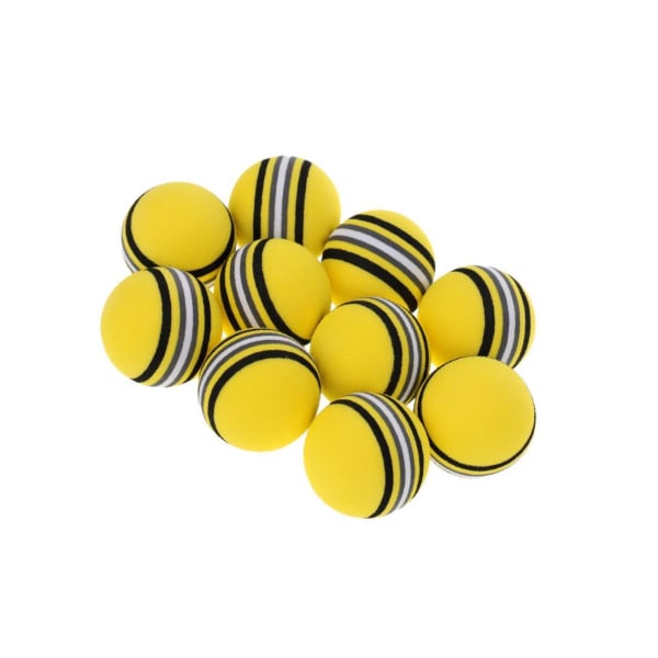 1/3 10 stycken EVA Foam Sponge För golfbollar för svingträning 1Set