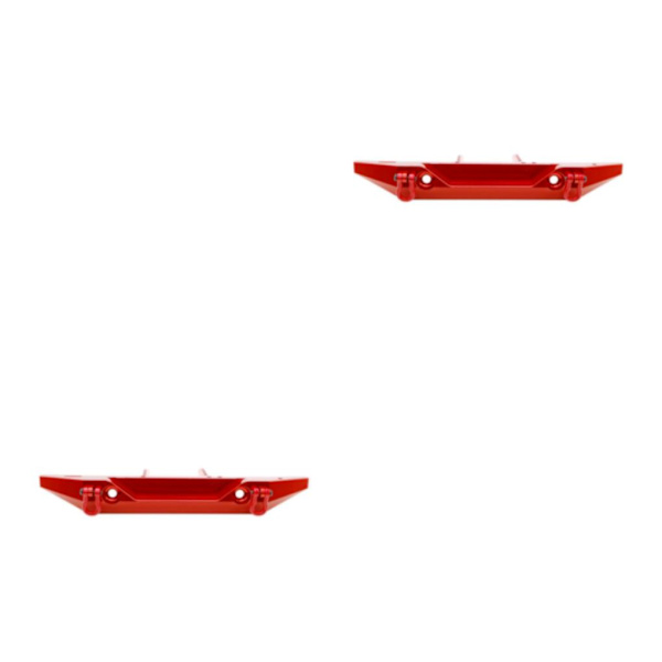 1/2/3/5 främre bakre stötfångare Antikollisionskort för AXIAL SCX10 red 2Set