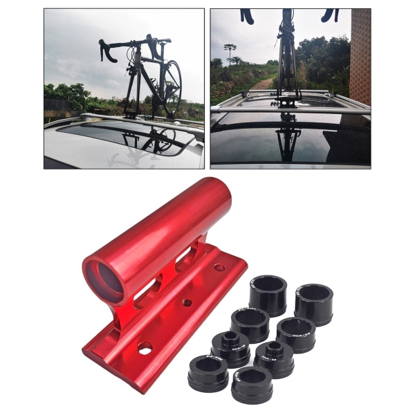 Snabbkopplingshållare för cykelhållare för Thru Axle Bikes Red