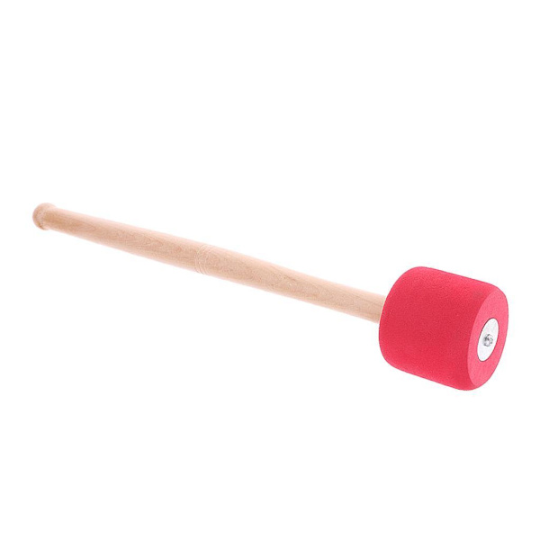1/2 Bass Drum Mallet Stick Foam Mallet Percussion med trä 1Set