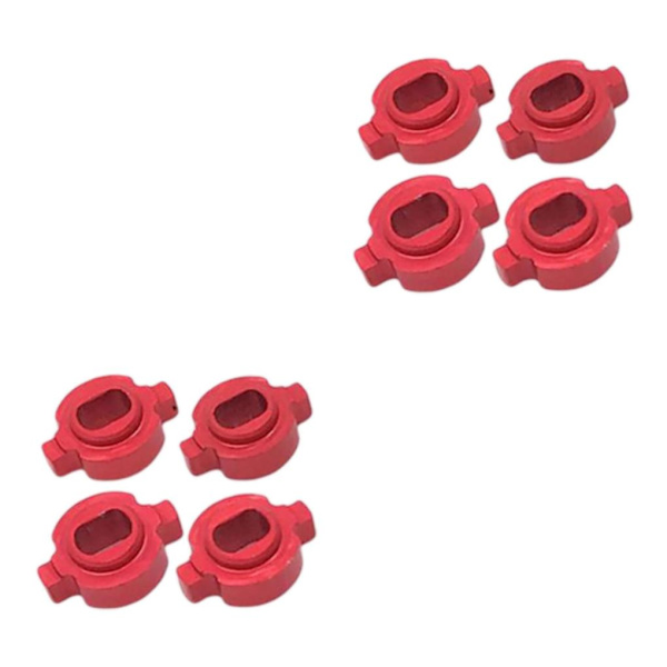 1/2/3/5 paket med 4 kopplingskonverteringsadapter för Zero-Z 1/28 RC red inner dia 2x3mm 2Set
