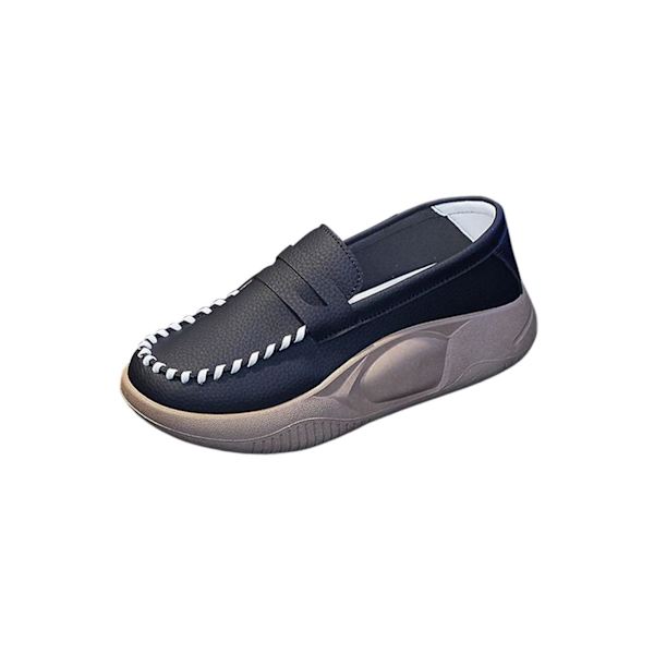 Casual Damskor Bekväma För Slip On Mjuk för Inomhus Black Size 39