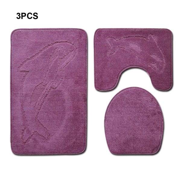 1/2 3pack/lot Halkfri Chenille Badmatta Lätt att installera PJ210906-A001 1Set