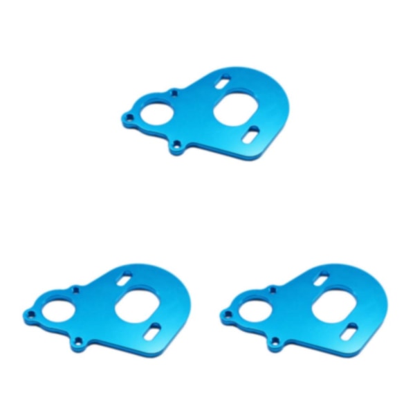 1/2/3 aluminiummotorfäste för AXIAL SCX10 hög precision blue 3Set